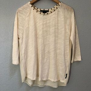 Maison Scotch & Soda Wild Rebellion Top Ivory 1